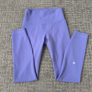 Lululemon wunder train. Size 4. 25” dark lavender